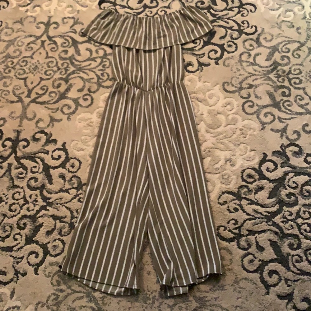 Off the shoulder jumpsuit